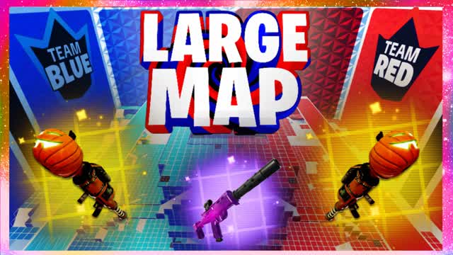 RED VS BLUE 🔴🔵 LARGE MAP