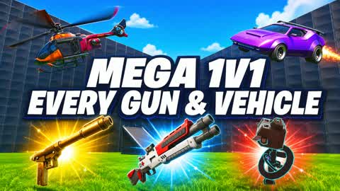 MEGA 1V1 EVERY GUN & VEHICLE
