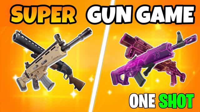 🧠MEGA CHAOS SUPER🔥GUN GAME🔫ONE SHOT🎯