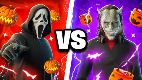 SPOOKY HALLOWEEN KPOP RED VS BLUE🔵🔴