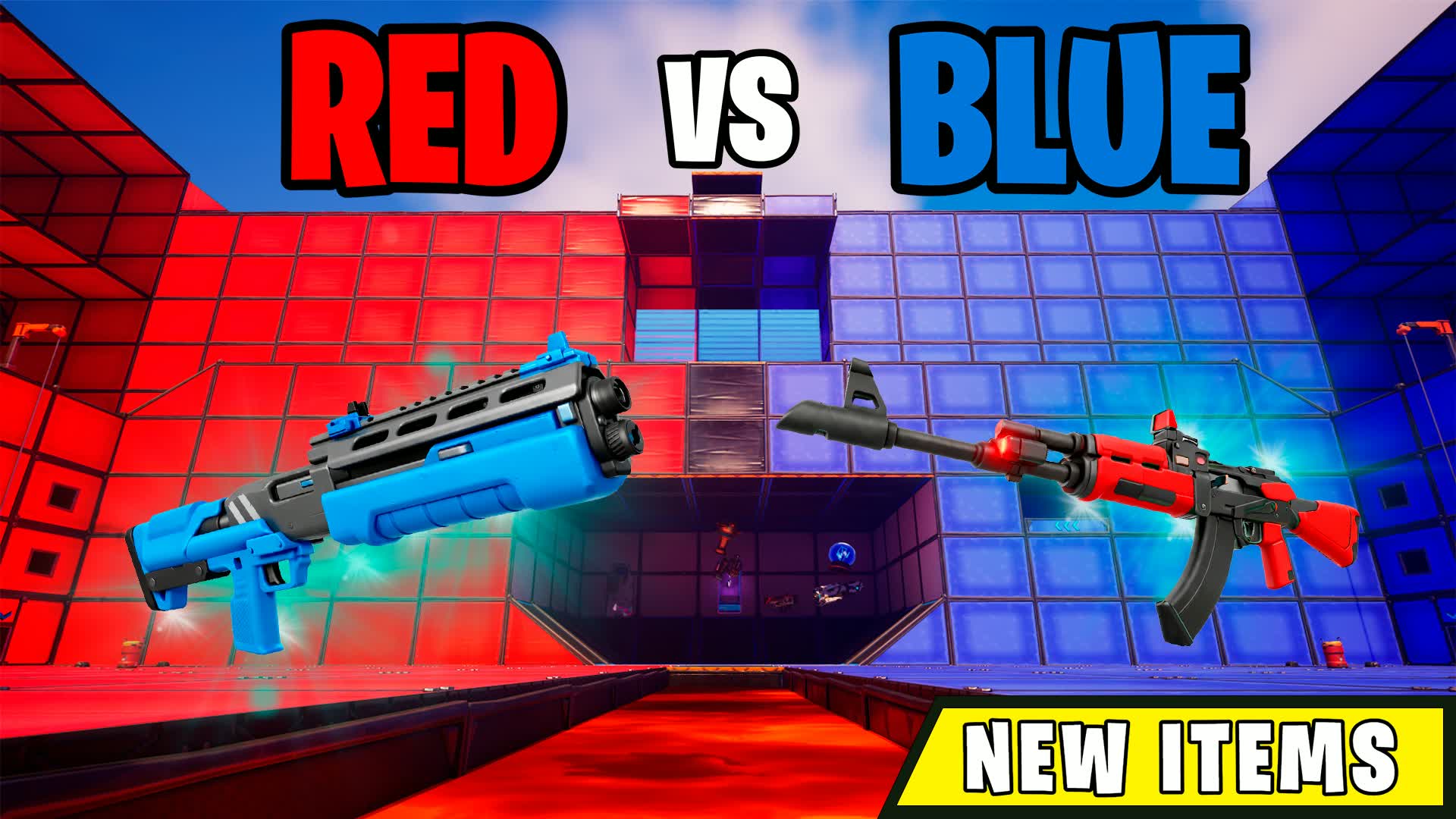 ラヴァ 赤 vs 青