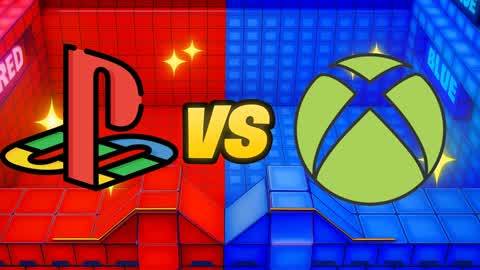XBOX VS PLAYSTATION RED VS BLUE 🔴🔵 FUN