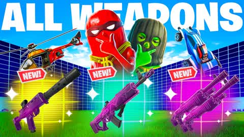 CRAZY FFA - ALL WEAPONS (CARS)