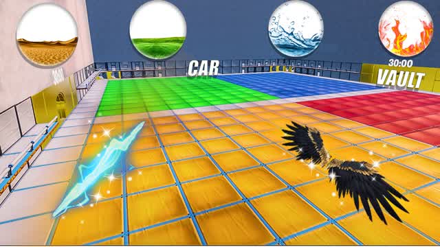 🔥FIRE VS WATER  VS GREEN LAND VS DESERT