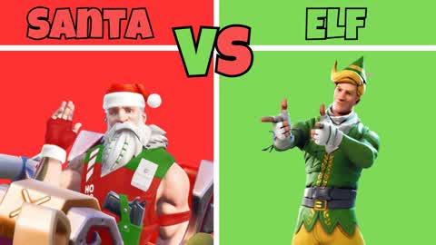 SANTA VS ELF 1V1 🎅🏻