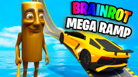 BRAINROT CAR MEGA RAMP