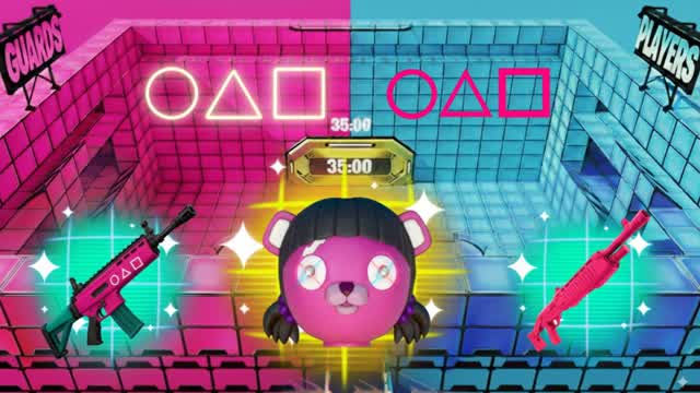 SQUID RED VS BLUE 🔴🔵 TEAM-DEATHMATCH