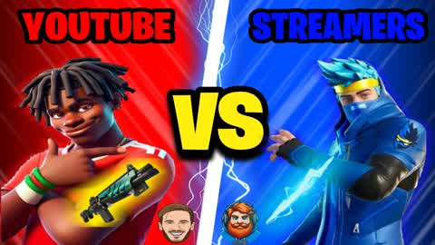 🔴 YOUTUBE VS STREAMERS 🔵
