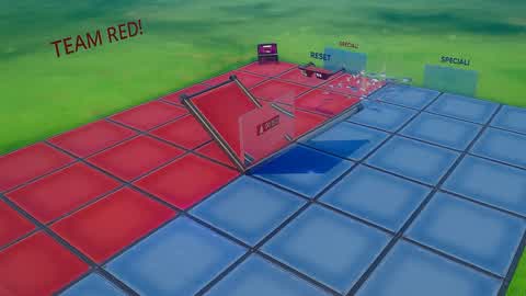 SUPER 1V1! RED VS BLUE:)