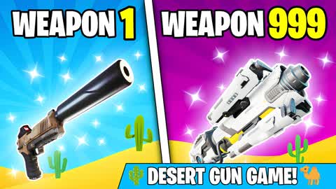 SUPER DESERT🌵GUN GAME🐪ONE SHOT🤯