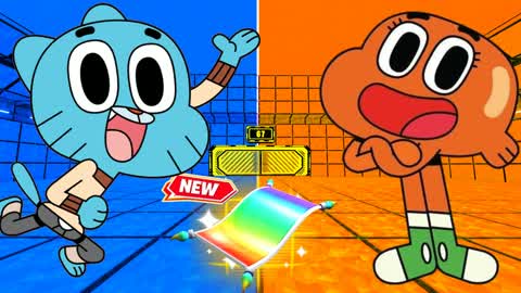 GUMBALL RED VS BLUE