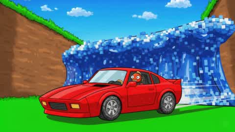 TSUNAMI Block Car Parkour