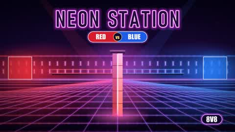 Red vs Blue: Neon Station ( ZERO BUILD )