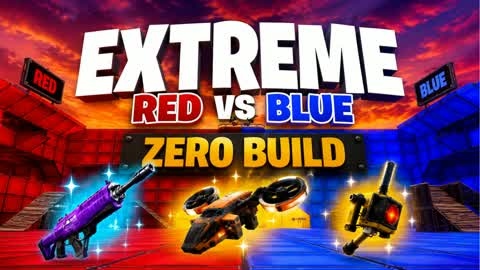🔴EXTREME RED VS BLUE ZERO BUILD🔵
