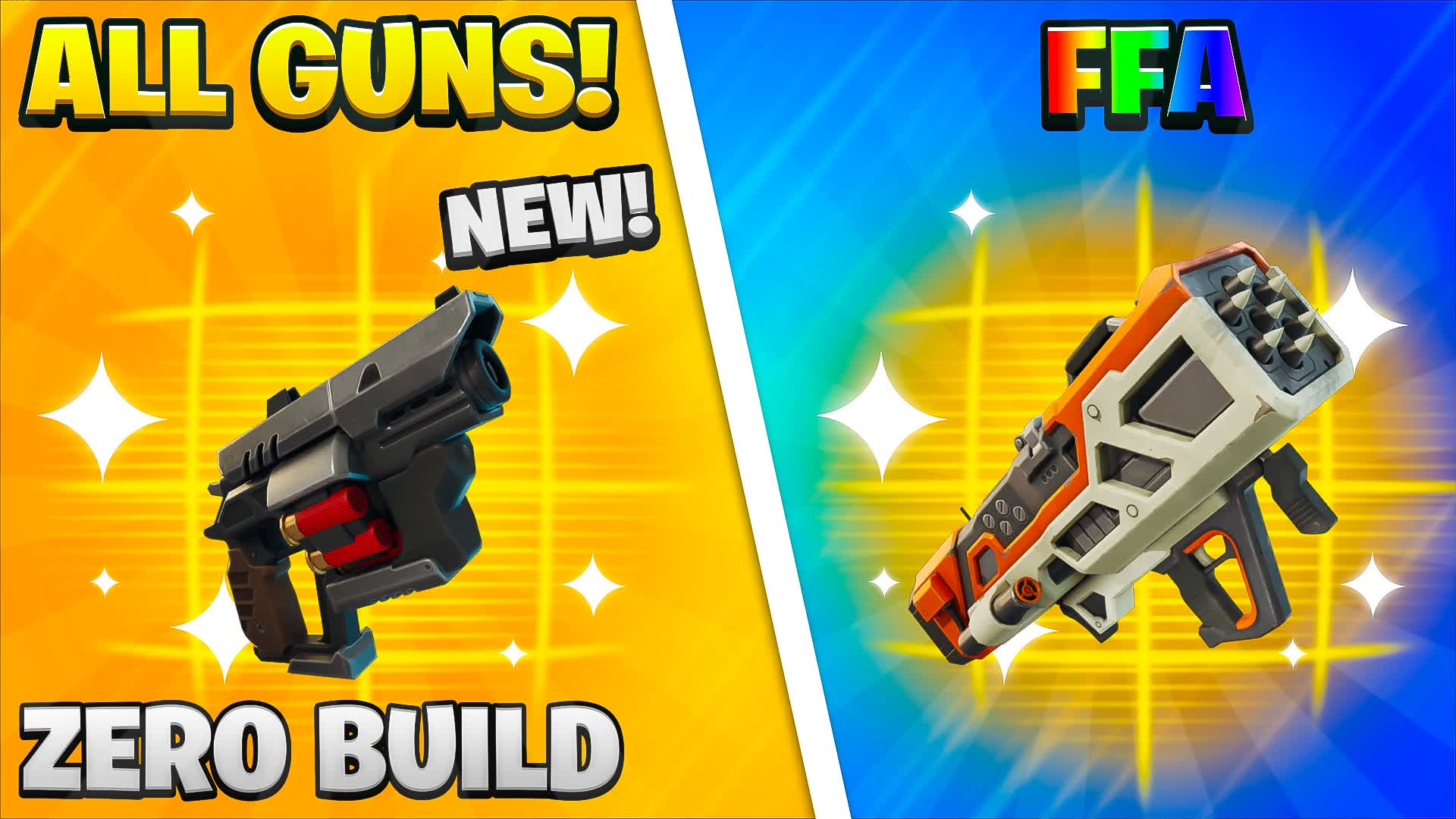All Guns 🎯 Free For All Zero Build