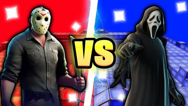 GHOSTFACE JASON RED VS BLUE🔴🔵