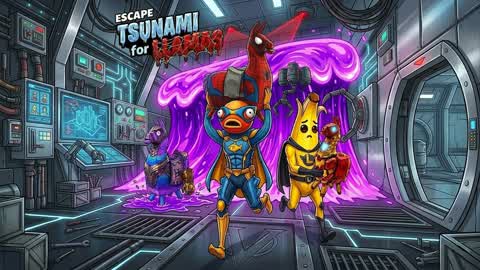 ESCAPE TSUNAMI FOR LLAMAS