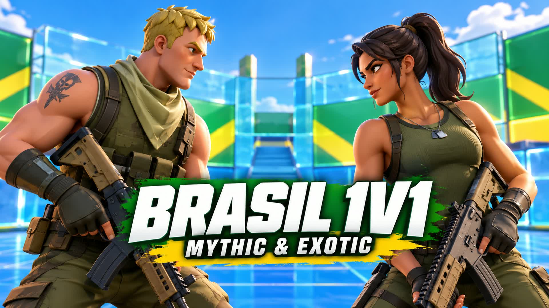 BRASIL 1V1: Mythic & Exotic