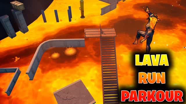 Lava Run Parkour