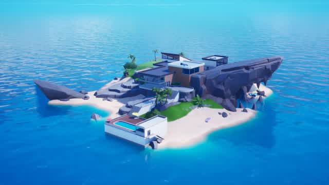 🦈⭐ ZONE WARS [SOLO] SHARK ISLAND ⭐🦈