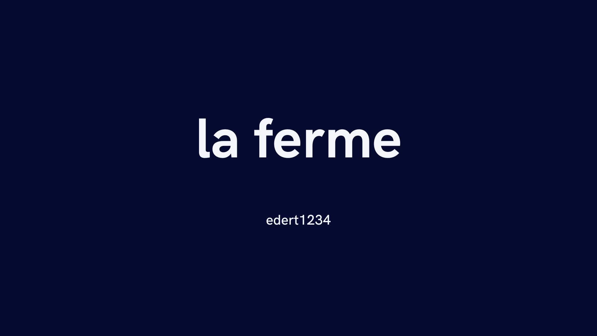 cache cache ferme🚜