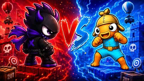 DARK LORD 🔴 VS 🔵 TINY HEROES RGB