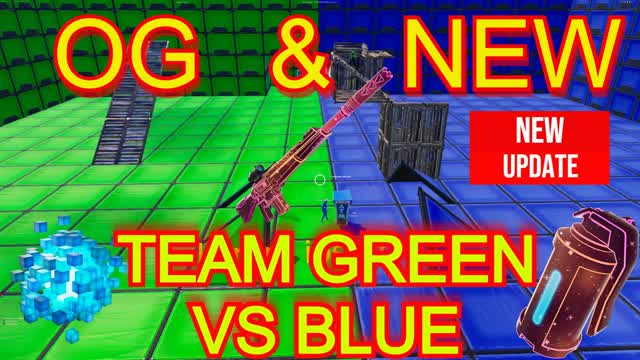 OG & NEW   TEAM  BLUE VS GREEN