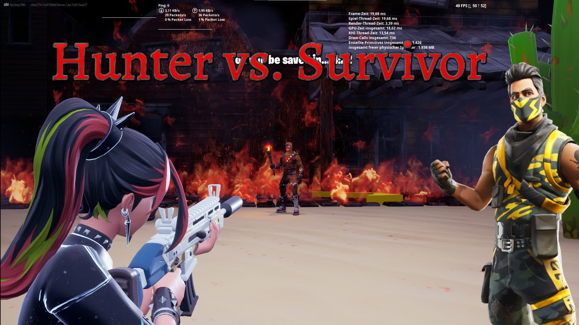 hunter vs. survivor