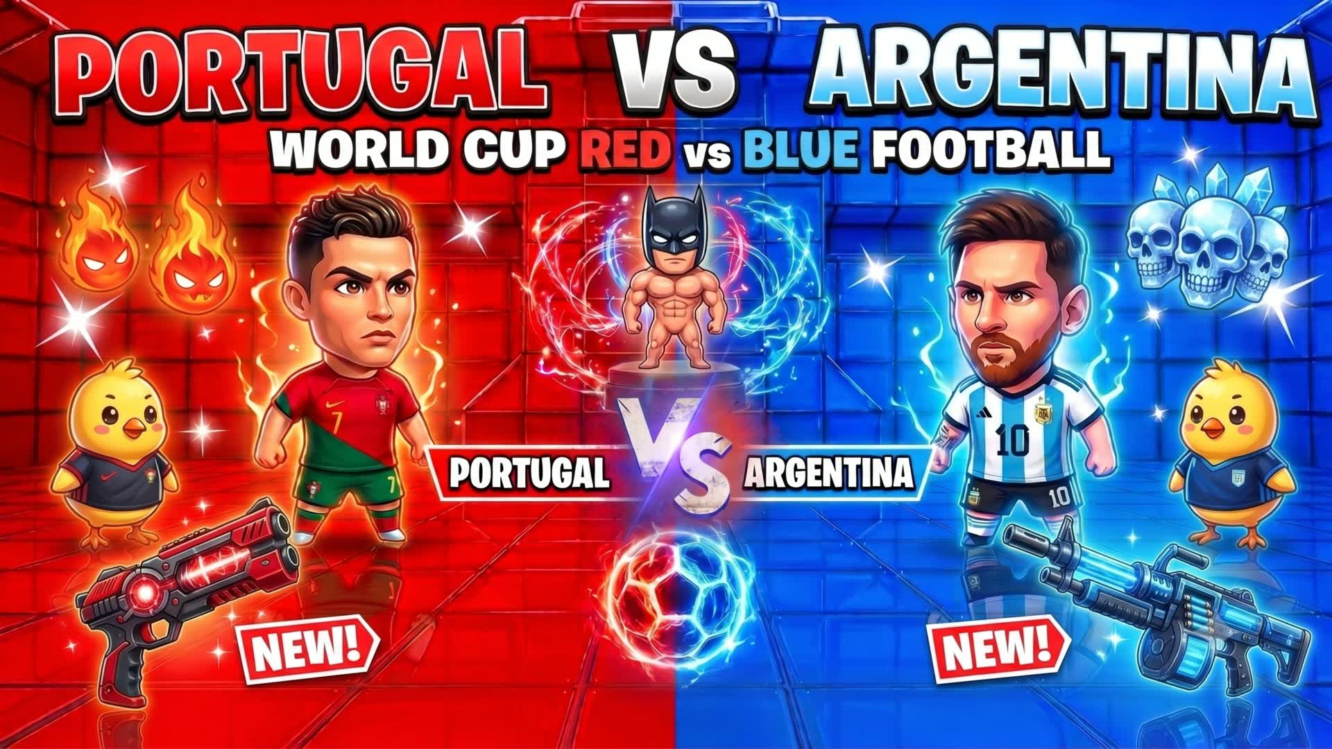 😨ロナウド対メッシ🐐サッカーワールドカップ