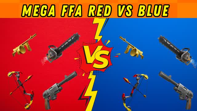 MEGA FFA RED VS BLUE