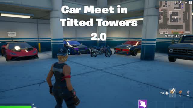 CAR MEET IN TILTED TOWERS (2.0)