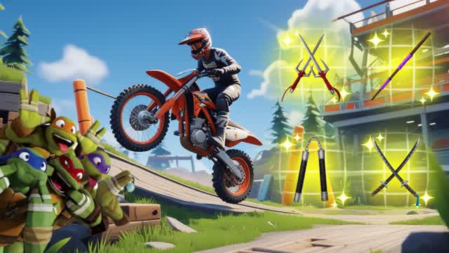 スペシャル特典 BIKE TMNT DRIVE by 9248-5764-9161 ⭐ ALL FOR FREE - Nintendo Switch