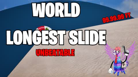WORLD LONGEST SLIDE UNBEATABLE