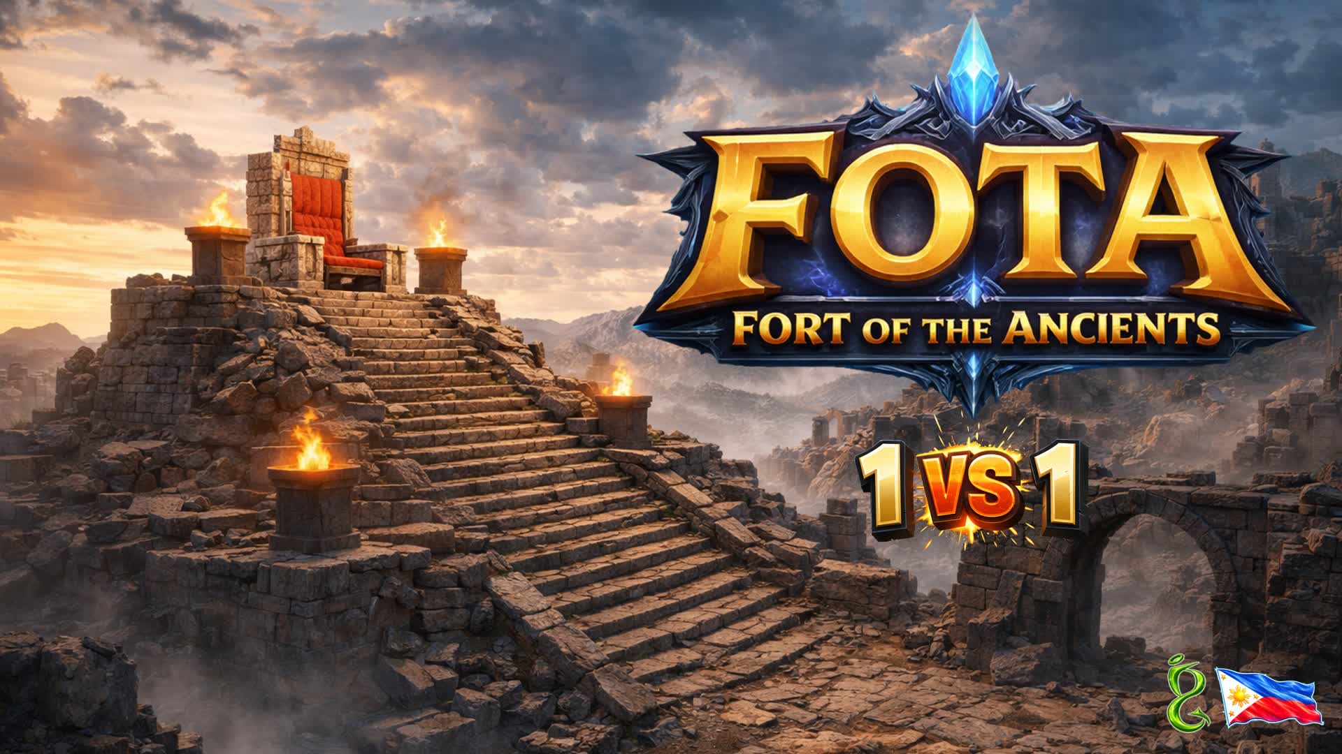 FOTA: フォート・オブ・ジ・エンシェンツ(1v1)