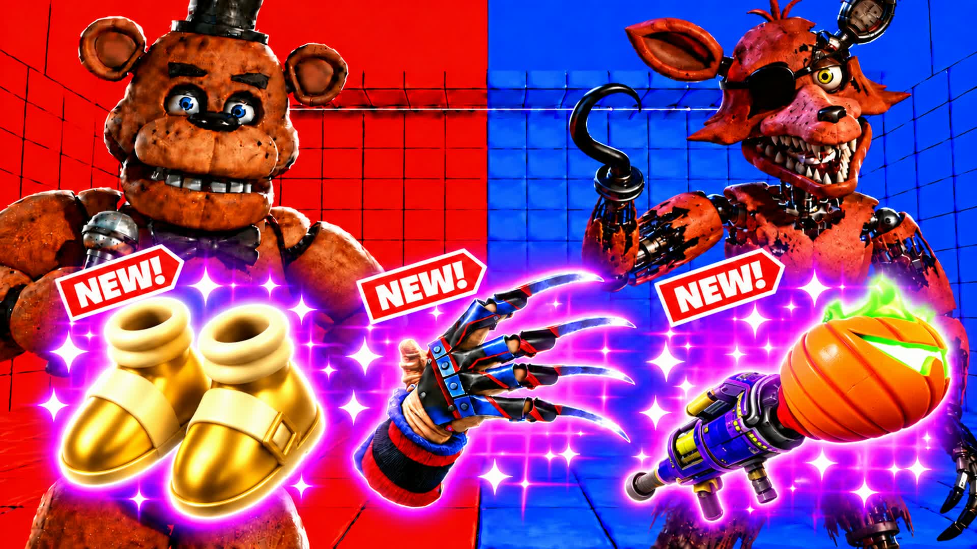 RVB FNAF RED VS BLUE🔴🔵