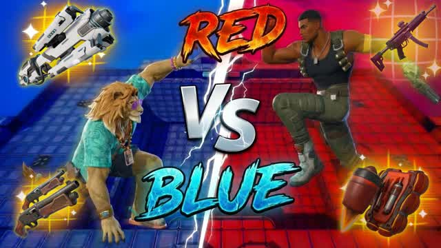CRAZY CHAPTER 7 - RED VS BLUE🔵​🔴​