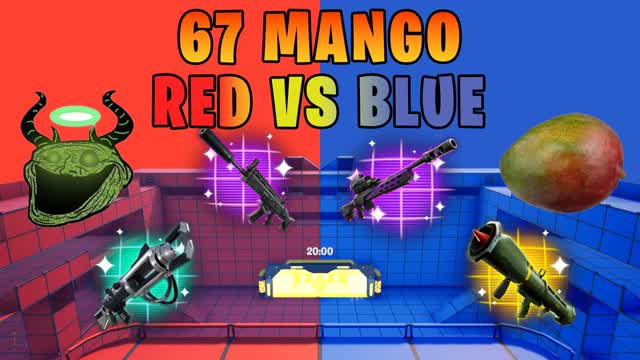 67 MANGO RED VS BLUE🔴🔵
