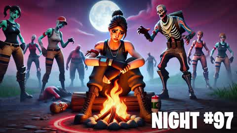 100 NIGHTS OF DARK CAMPING 🏕️🧟