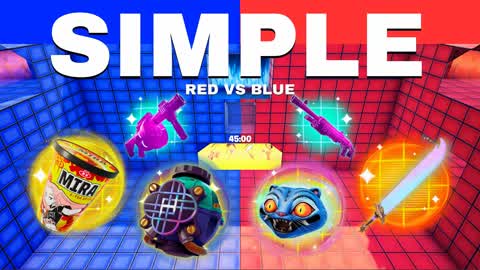 SIMPLE RED VS BLUE 🔴🔵
