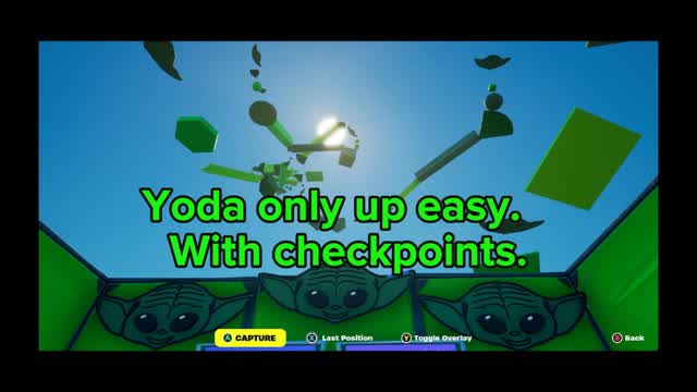 Yoda only up easy checkpoints