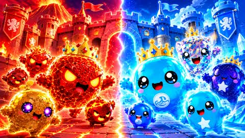 🌈 Red vs Blue 🏆 Color Clash
