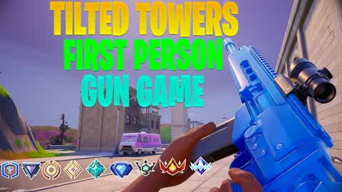 Tilted Towers First Person Gun Game 1 HP