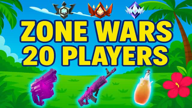 ZONE WARS 20 PLAYERS GUIZOINHO123