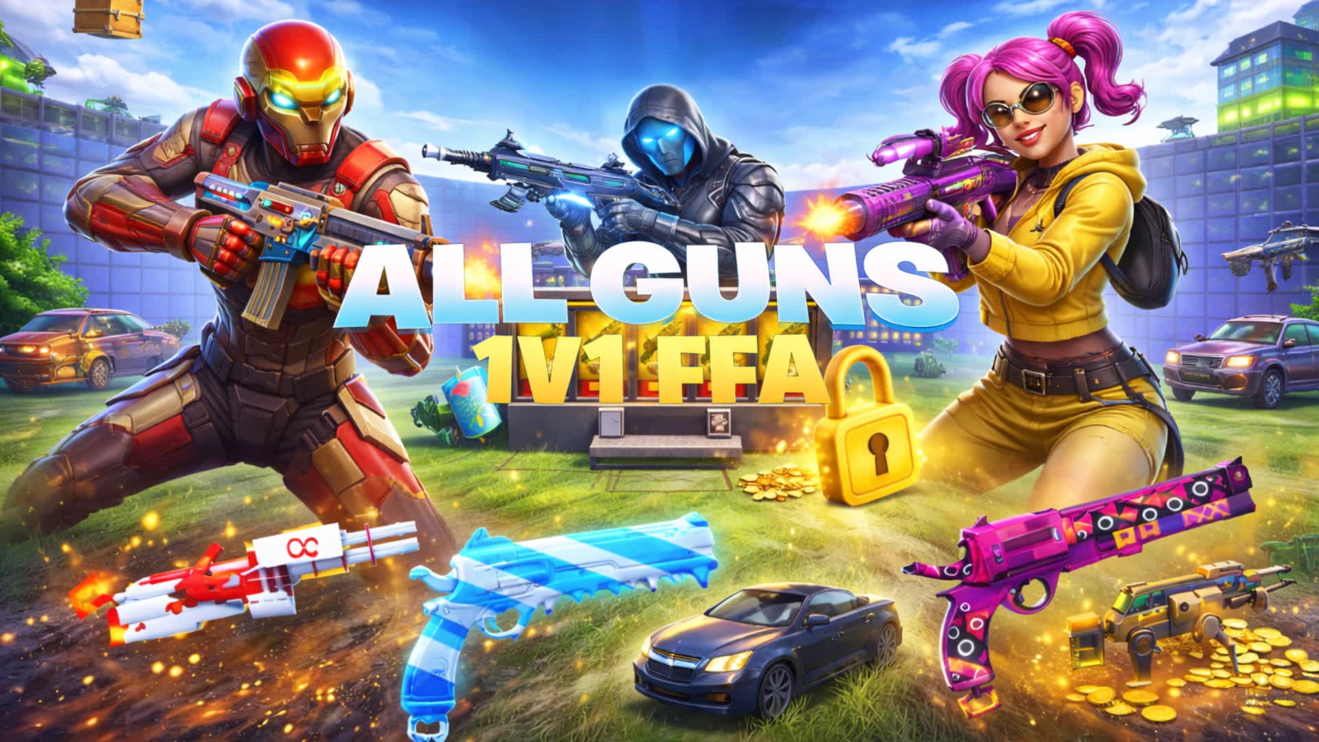 ALL GUNS 1V1 FFA