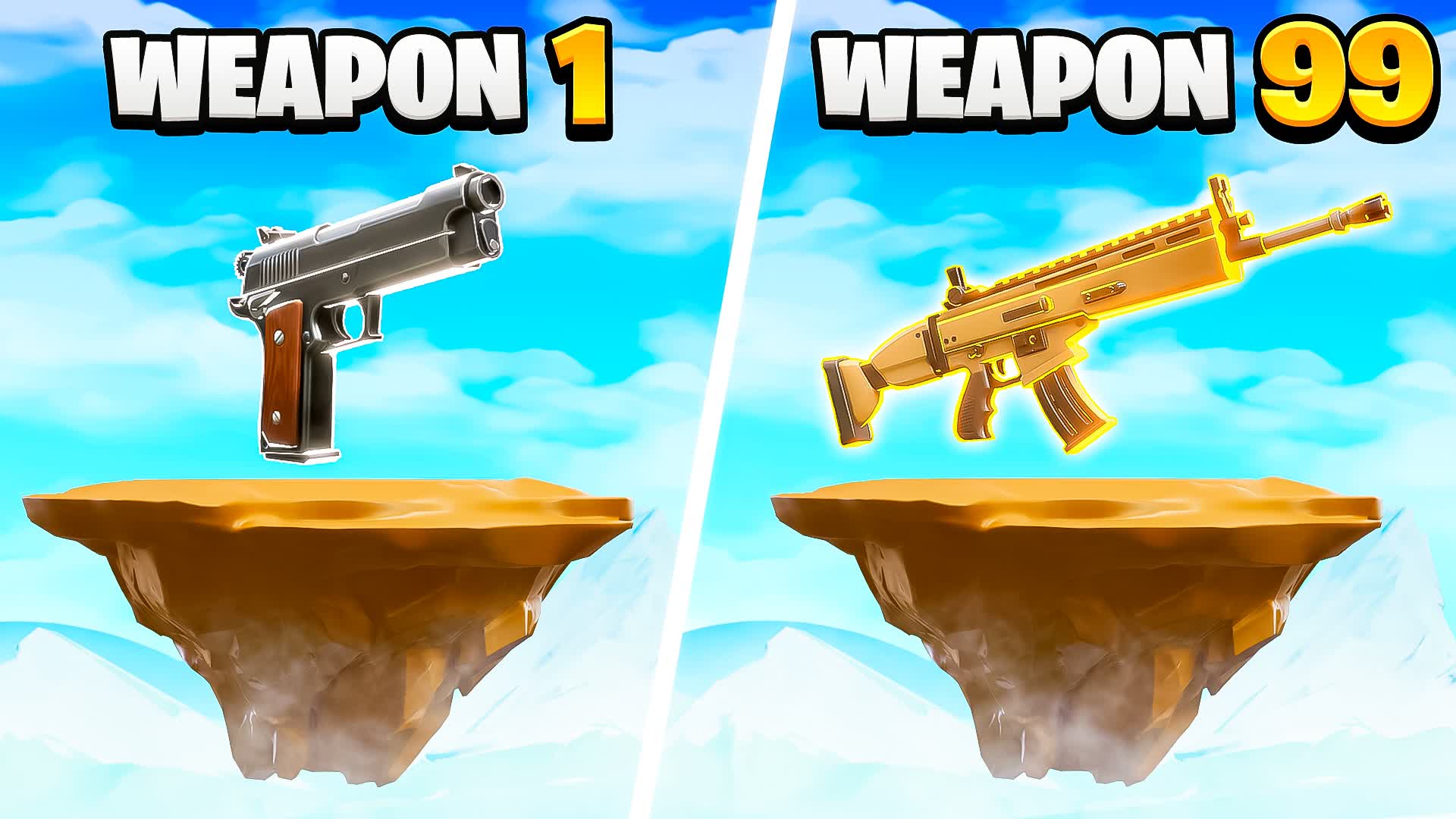 FLOATING ISLAND GUN GAME 🎈
