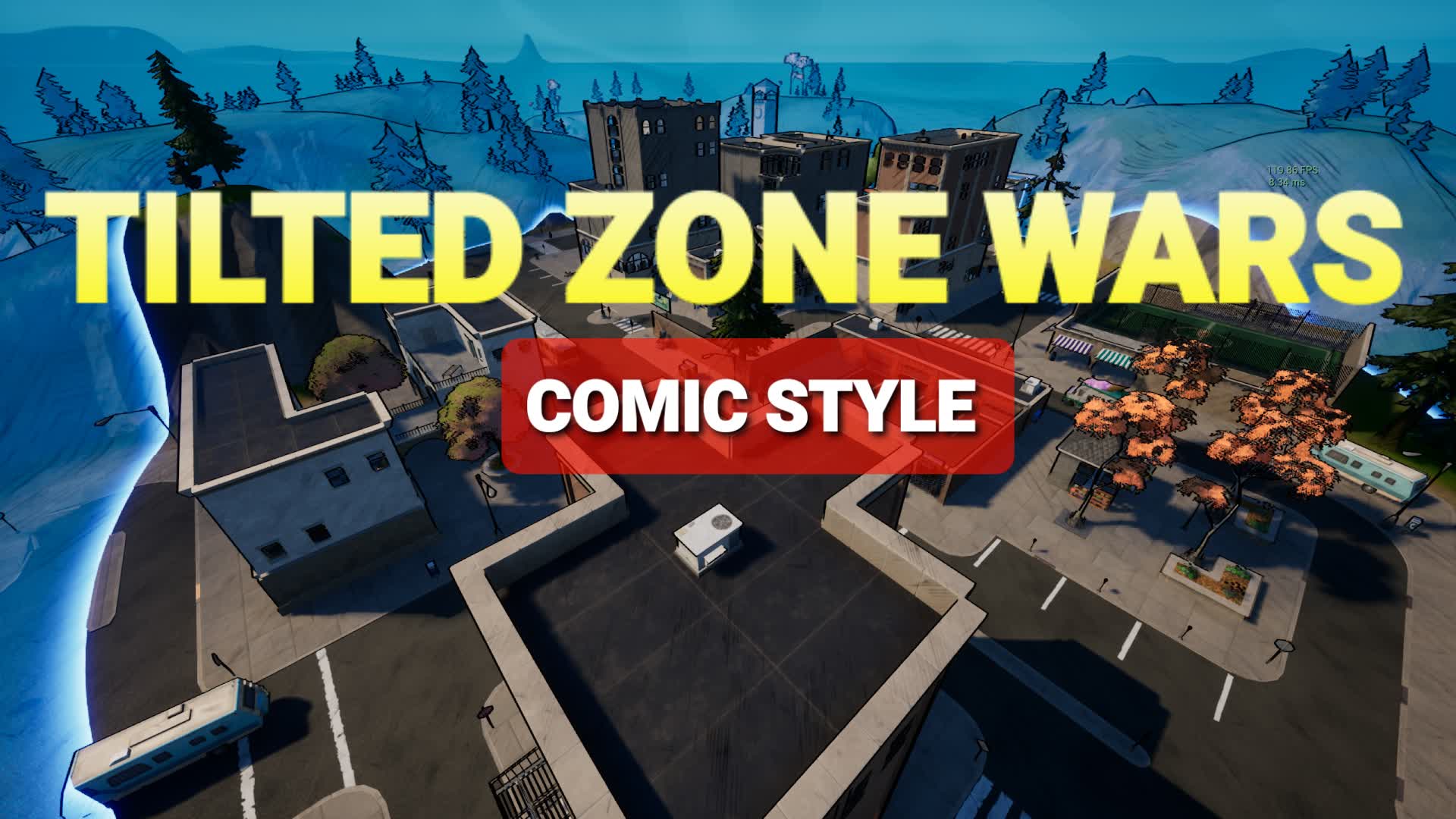 Tilted Zone Wars (comic style)
