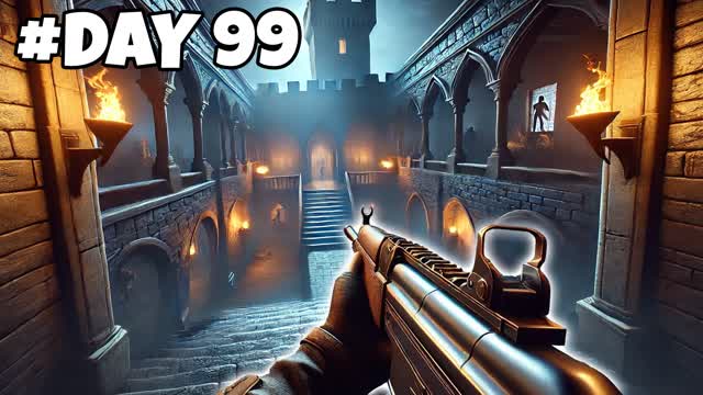 SURVIVE 100 DAYS IN MANSION [FPS]