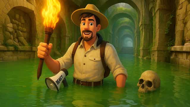 I SURVIVED 100HOURS IN AN ANCIENT TEMPLE