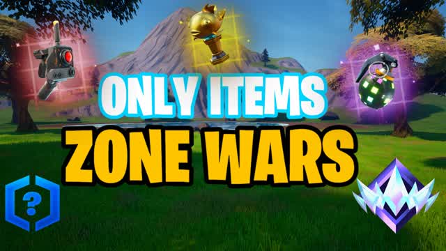 ONLY ITEMS ZONE WARS