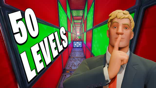 50 Level Deathrun with secrets